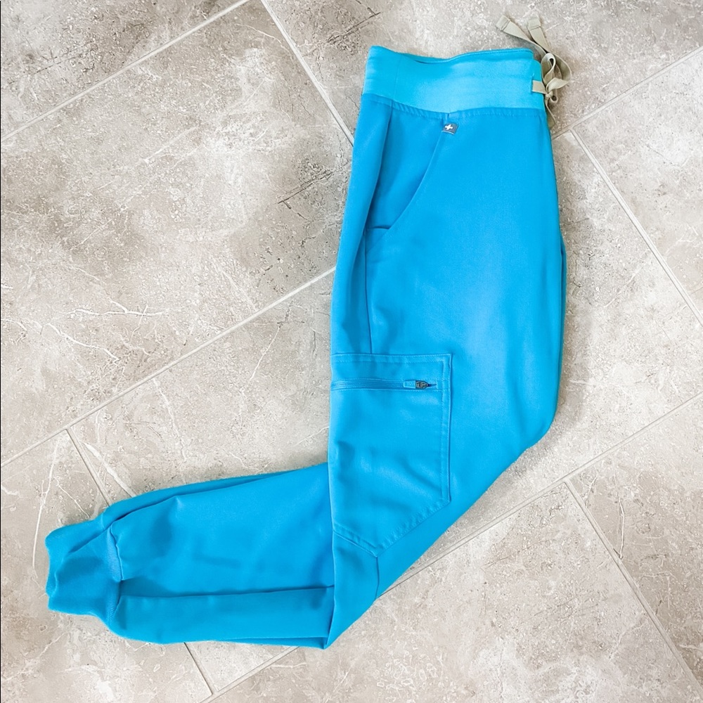 FIGS Zamora Joggers size XXS Petite in TEAL